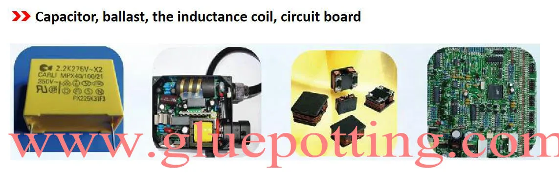 เครื่องเติมปริมาณพอลิอุเรธาน เอโป็กซี่ AB Component Silicone Dispensing Machine เครื่องป้อนกาวแม่นยําสูง 6