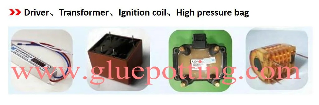 เครื่องเติมปริมาณพอลิอุเรธาน เอโป็กซี่ AB Component Silicone Dispensing Machine เครื่องป้อนกาวแม่นยําสูง 5