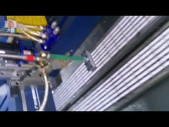 สายการผลิตที่กําหนดเองที่ยาวนานมาก เครื่องประกอบไฟฟ้า Epoxy Doming สําหรับการผลิตไฟ LED Strip