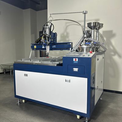 Underfilling Vacuum Chamber AB เครื่องโยนกาวพ็อตติ้ง ด้วยเครื่องกระจายธาตุ epoxy